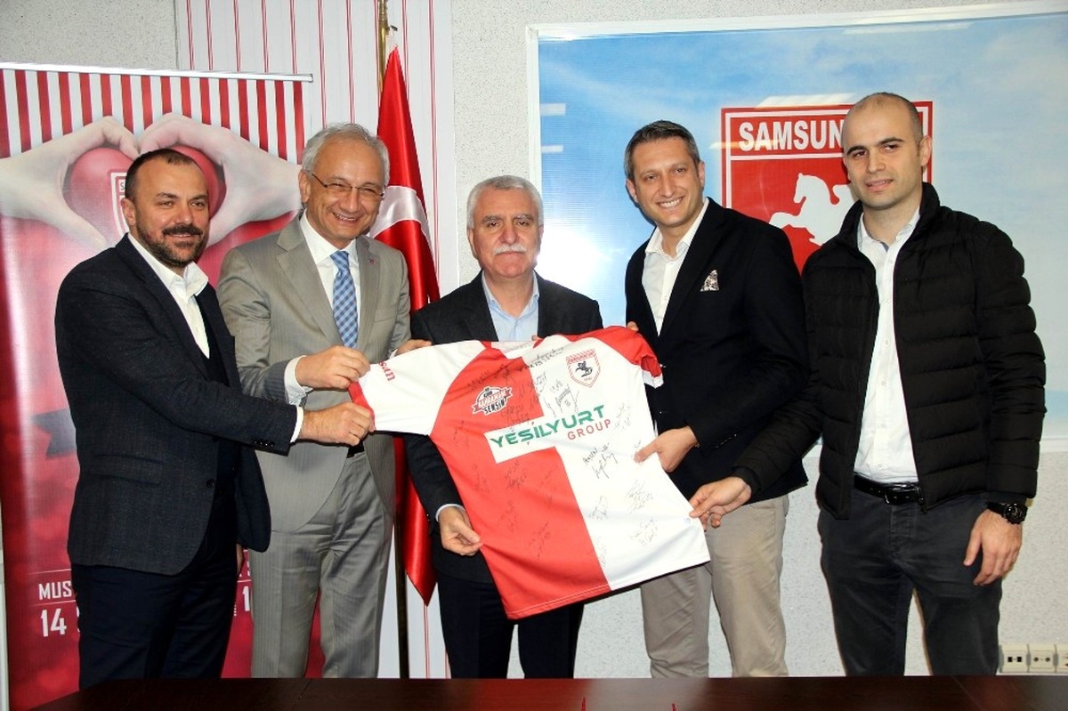 Samsunspor\'a Destekler Sürüyor