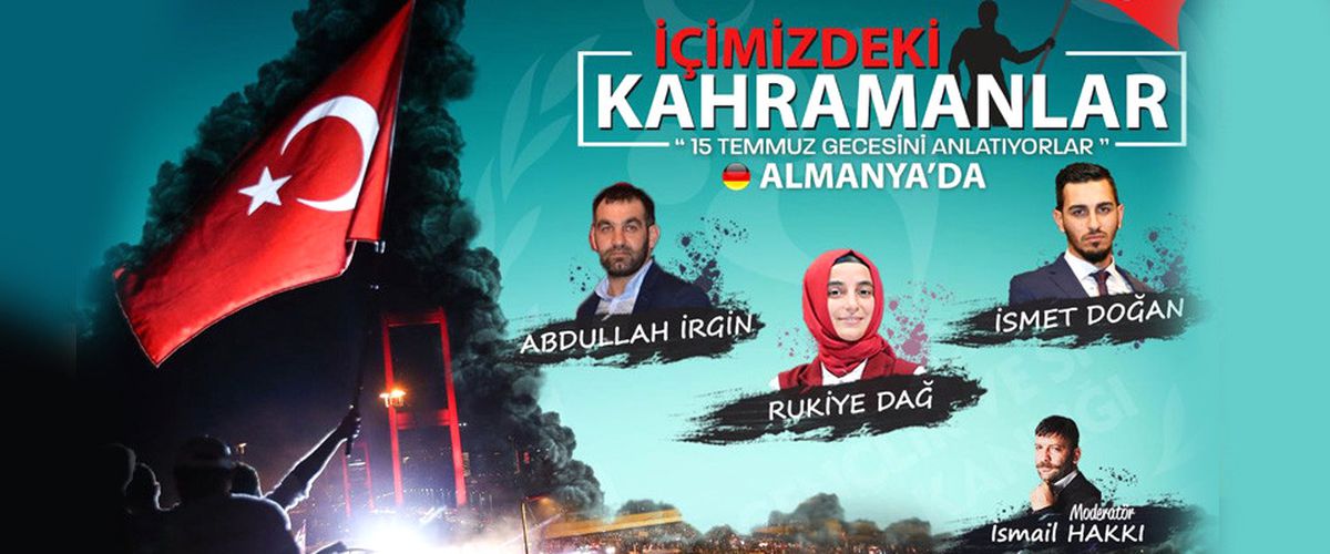 15 Temmuz Gecesi Almanya\'da Anlatılacak