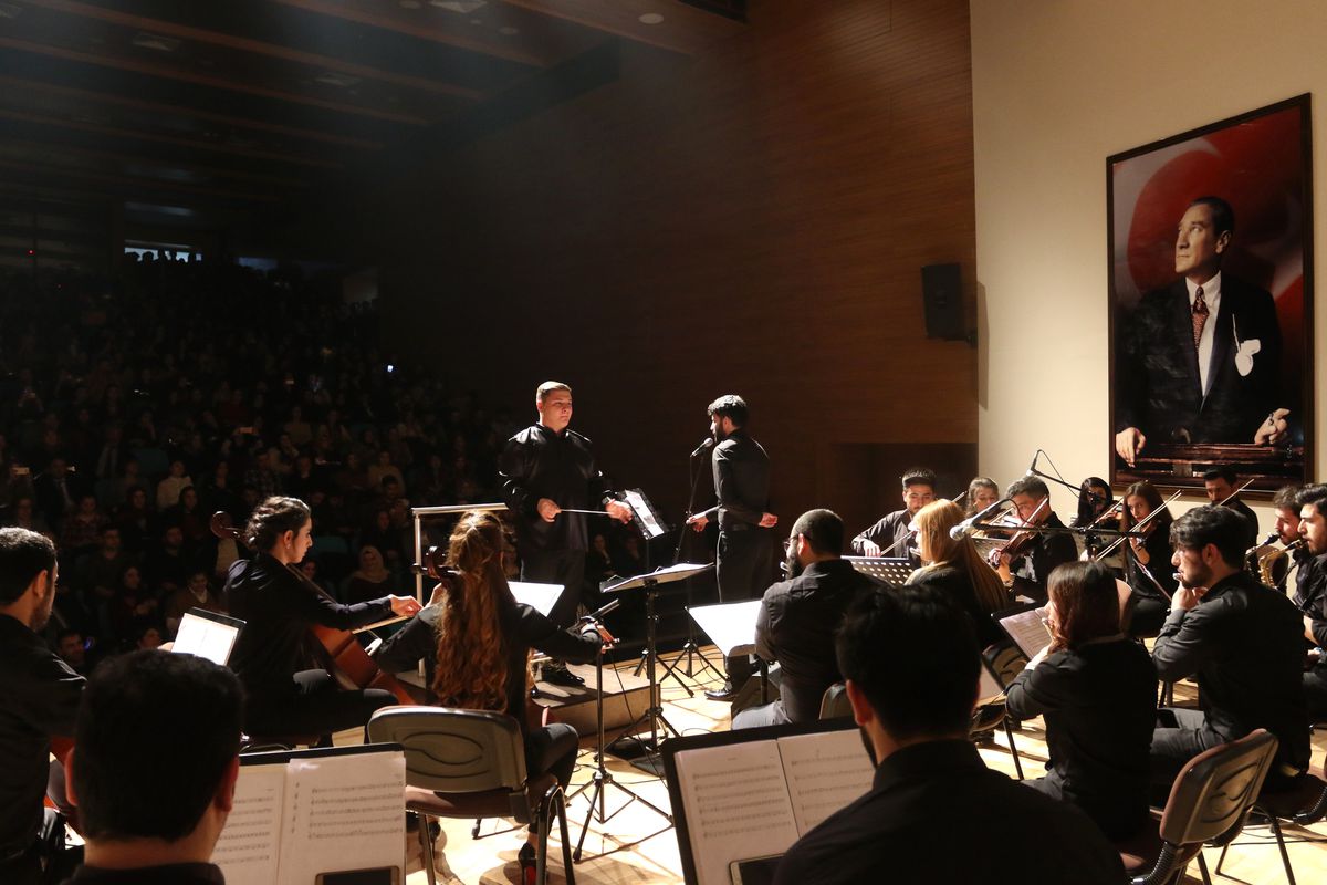 Ağrı İbrahim Çeçen Üniversitesinde Orkestra & Oda Müziği Konseri