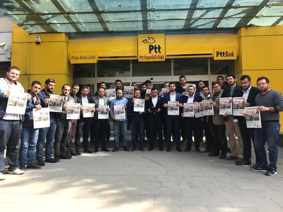 Ak Partili Gençlerden Kılıçadoroğlu\'na \'Evet\' Postası