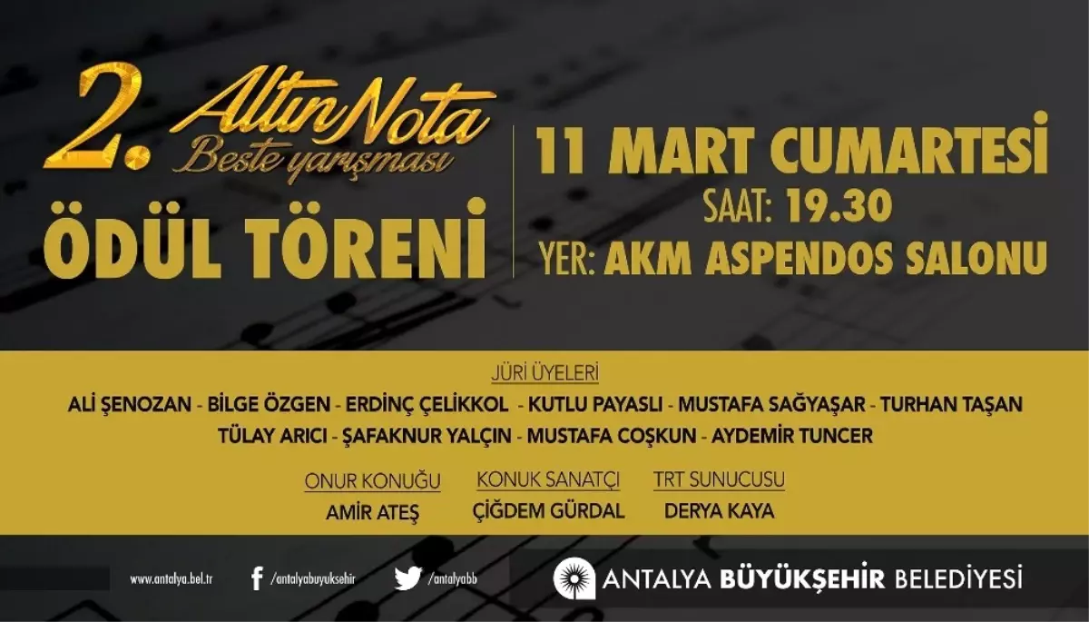 Altın Nota Beste Yarışması\'nda Ödül Heyecanı