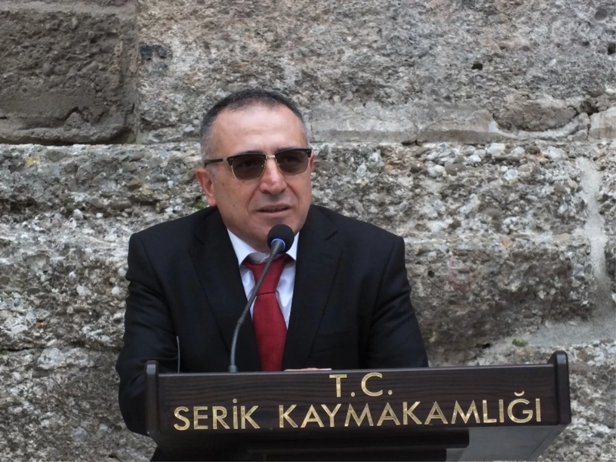 Atatürk\'ün Aspendos Antik Tiyatrosu\' Na Gelişinin 87. Yılı Kutlandı