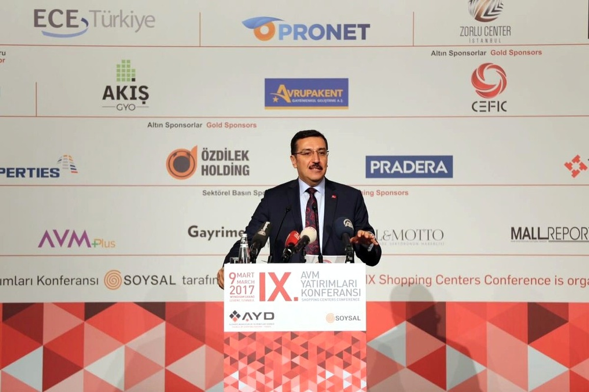 Bakan Tüfenkci Avm Yatırımları Konferansı\'nda Konuştu