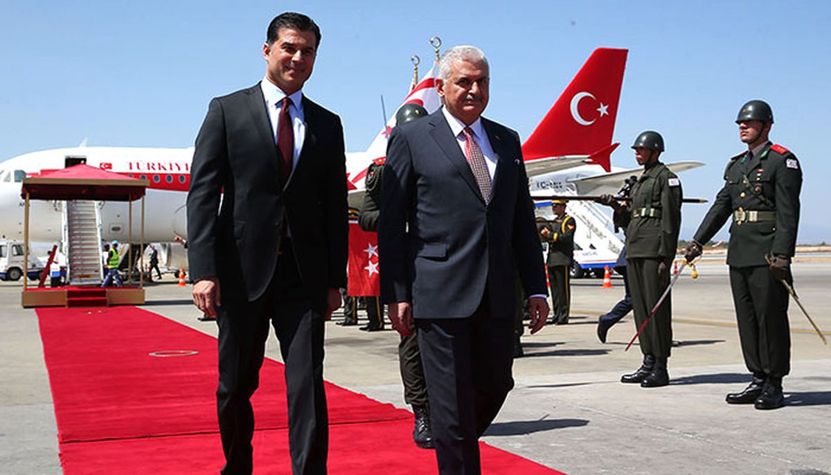 Başbakan Yıldırım KKTC\'de
