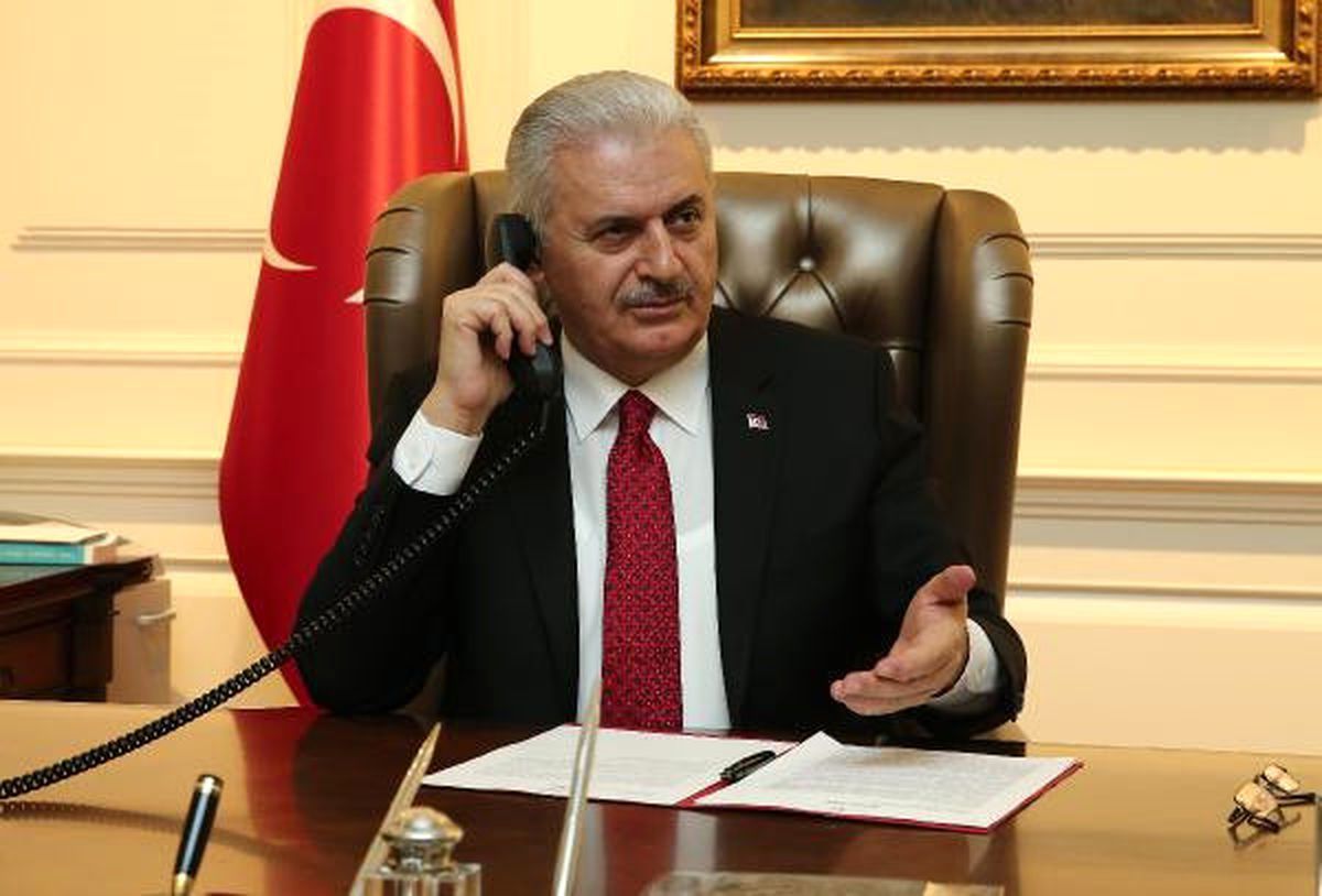 Başbakan Yıldırım Mevkidaşı Medvedev ile Telefonda Görüştü