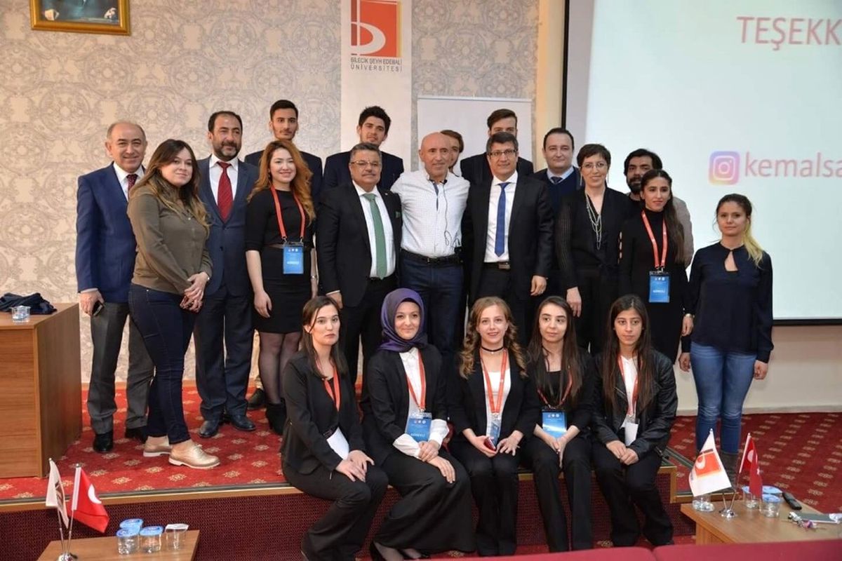 Başkan Yağcı, Şeyh Edebali Üniversitesi\'nde