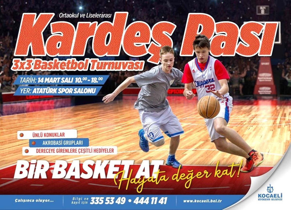 Basketbol Turnuvasına 80 Takım Başvurdu