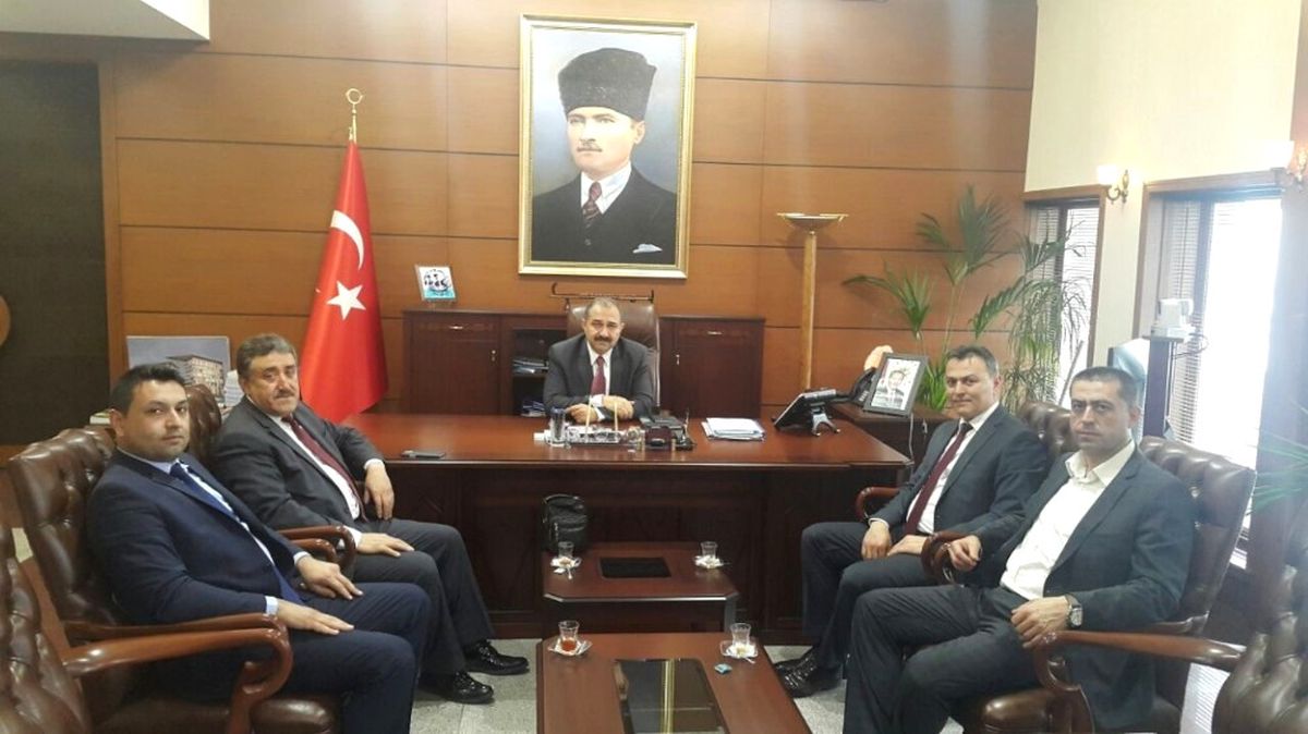Çayder İlk Ziyaretini Vali Kaban\'a Yaptı