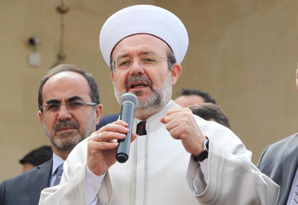 Diyanet İşleri Başkanı Görmez: Kudüs\'te Ezanının Yasaklanması Kabul Edilemez