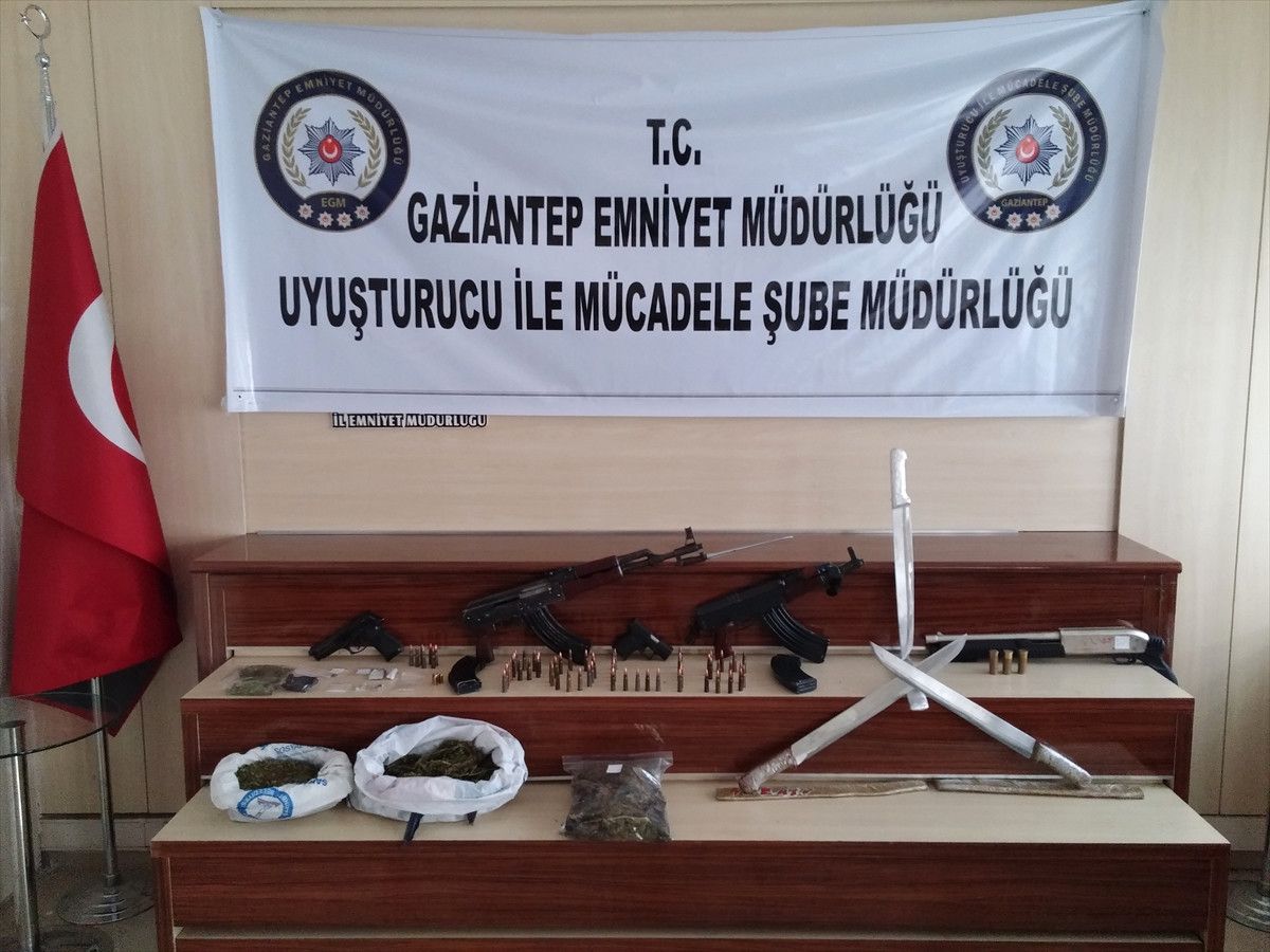 Gaziantep\'te Uyuştucu Operasyonu