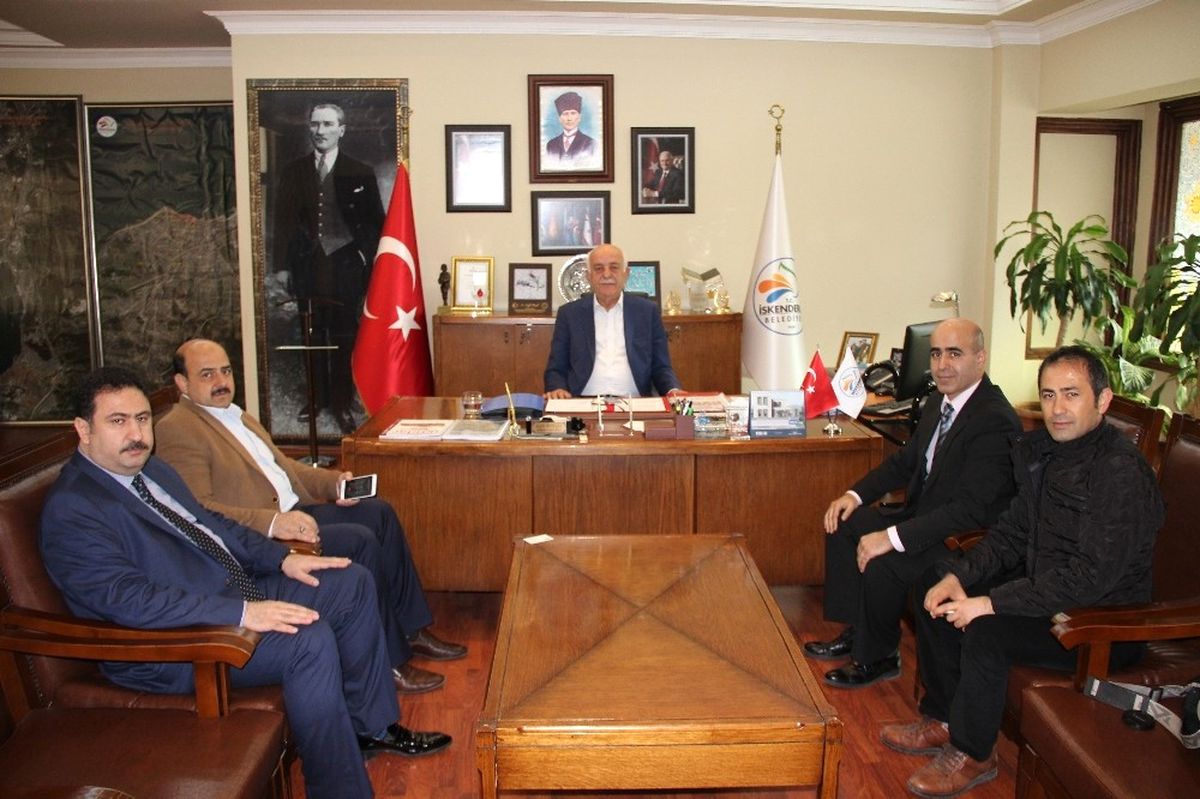 İha\'dan İskenderun Belediye Başkanı Seyfi Dingil\'e Ziyaret