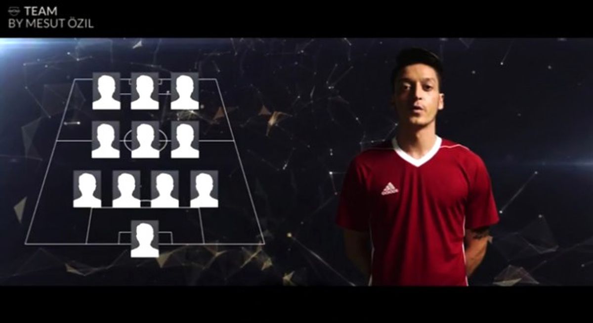 Mesut, Pes\'te Bu Takımla Oynuyor