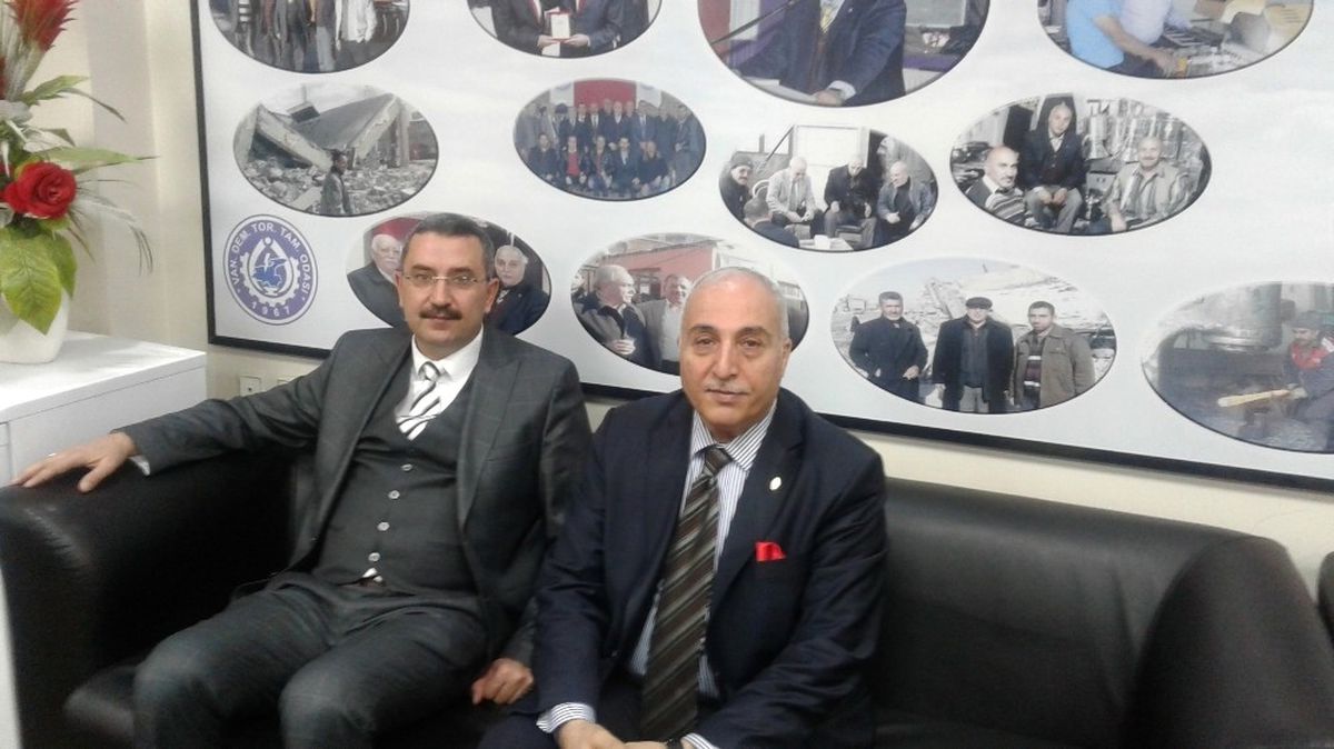 Müdür Göksoy\'dan Başkan Karael\'e Ziyaret