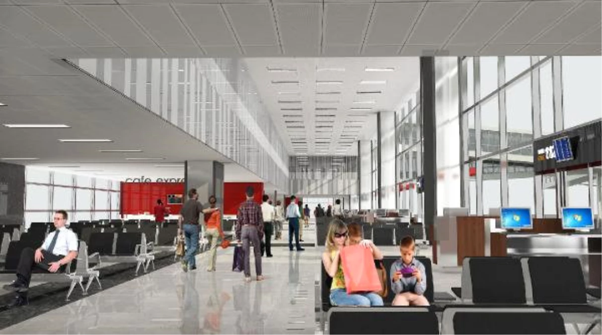 Sabiha Gökçen Havalimanı Terminali 25 Bin Metre Kare Büyüyecek