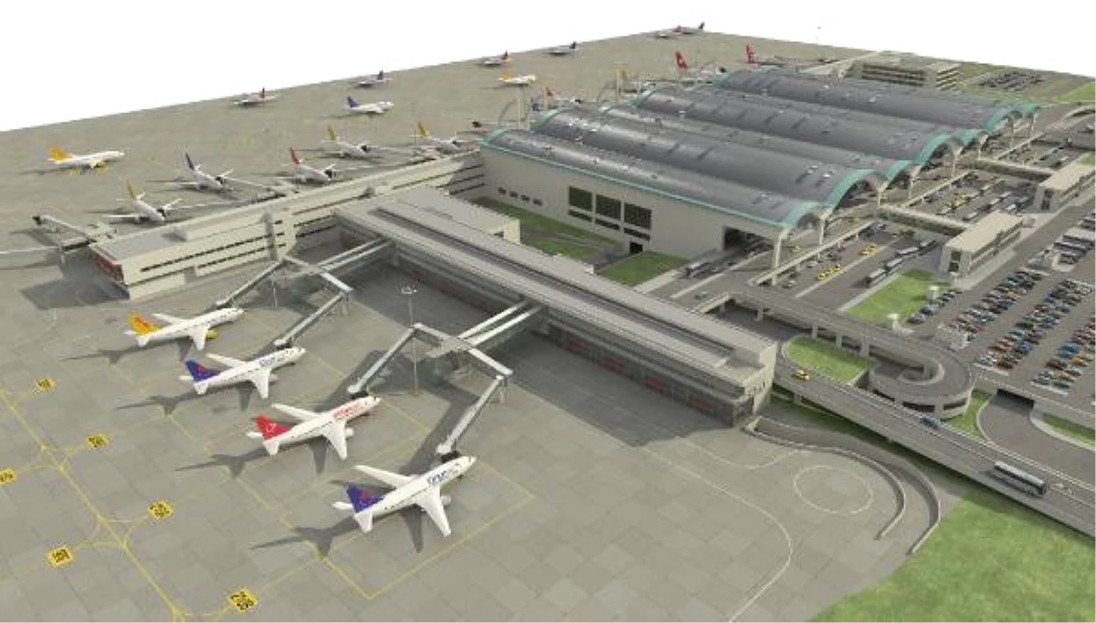 Sabiha Gökçen Havalimanı Terminali 25 Bin Metre Kare Büyüyor