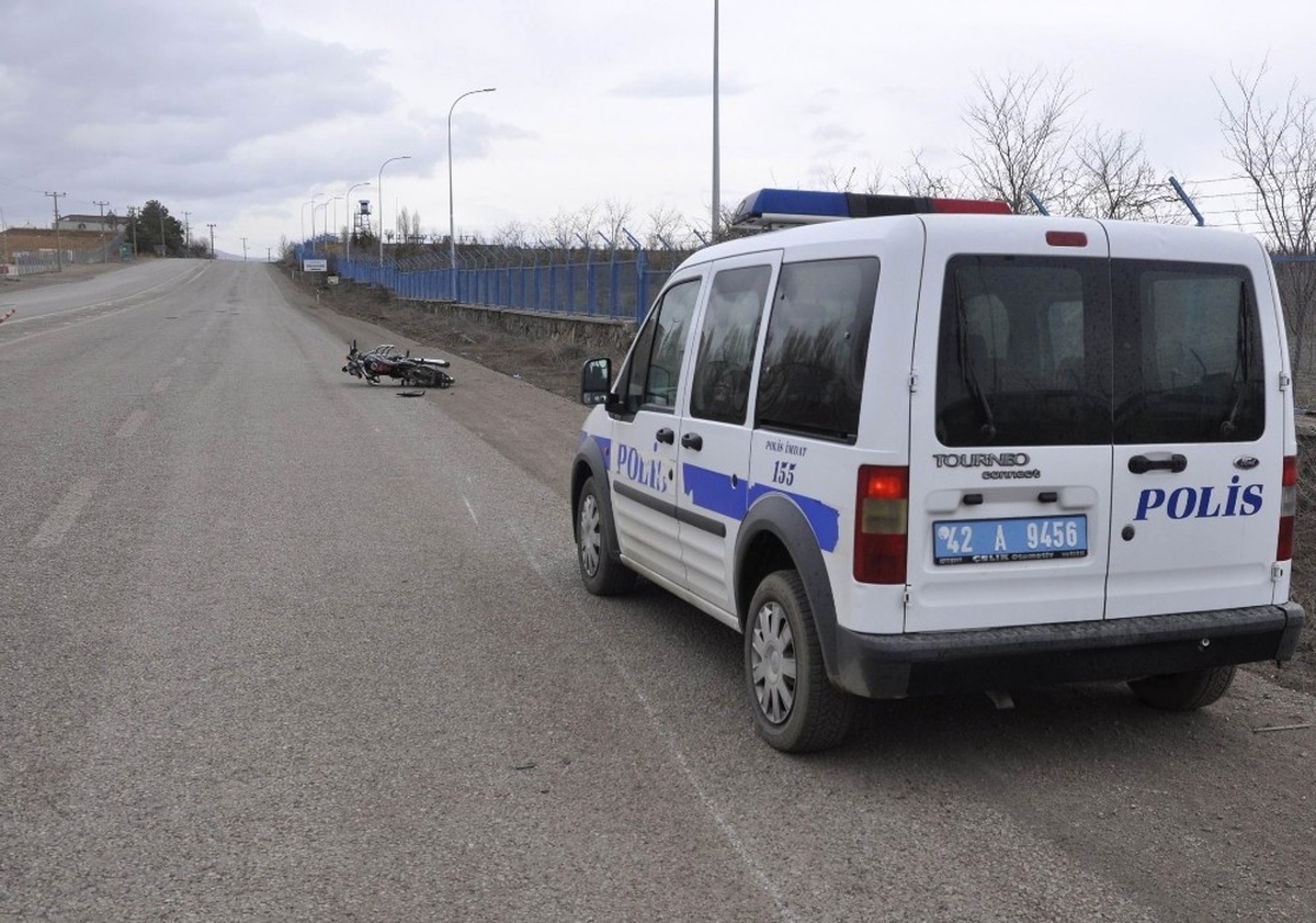 Seydişehir\'de Motosiklet Kazası: 1 Yaralı