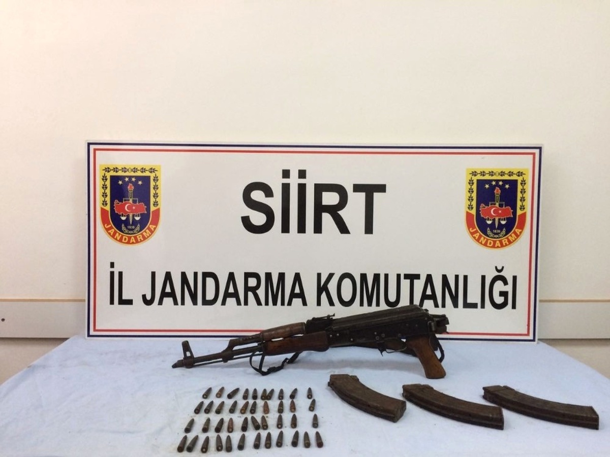 Siirt\'te Metruk Evde Uzun Namlulu Silah Bulundu