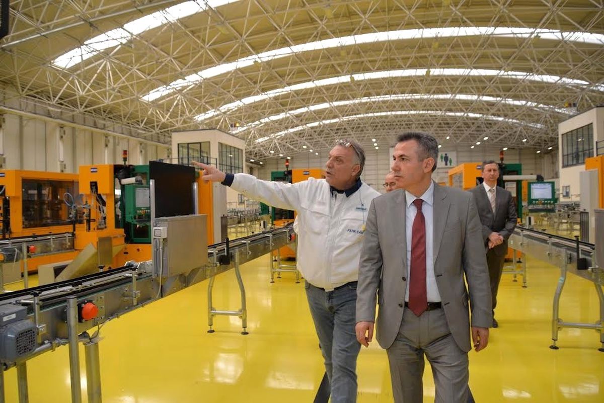 Vali Elban, Bozüyük Osb\'de İncelemelerde Bulundu