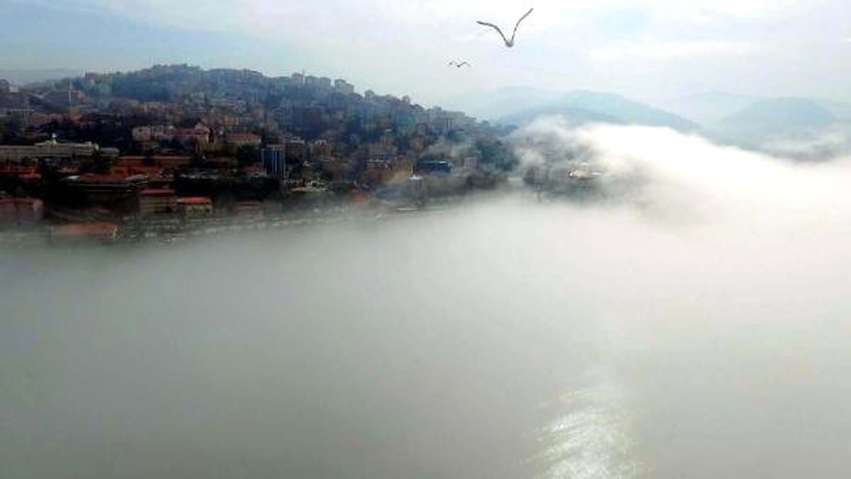 Zonguldak\'ta Yoğun Sis