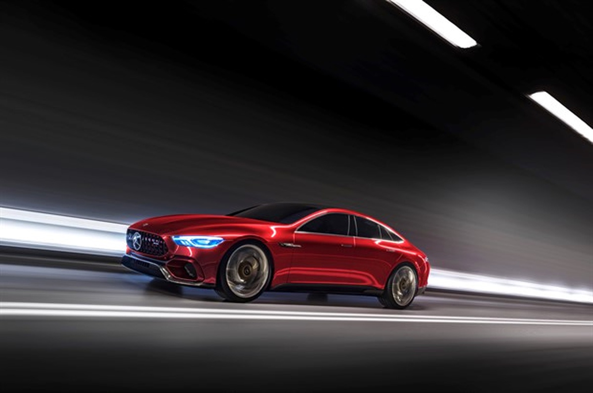 805 Beygir Mercedes Amg Gt Concept, Hybrid Otomobillerin Geleceği!