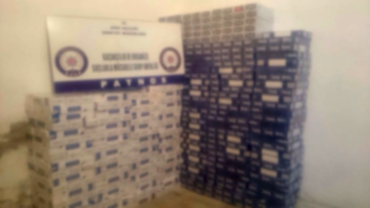 Ağrı\'da 108 Bin Paket Kaçak Sigara Ele Geçirildi