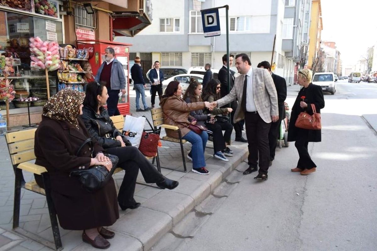 AK Parti Tepebaşı İlçe Başkanlığı Üyeleri Ertuğrulgazi\'de