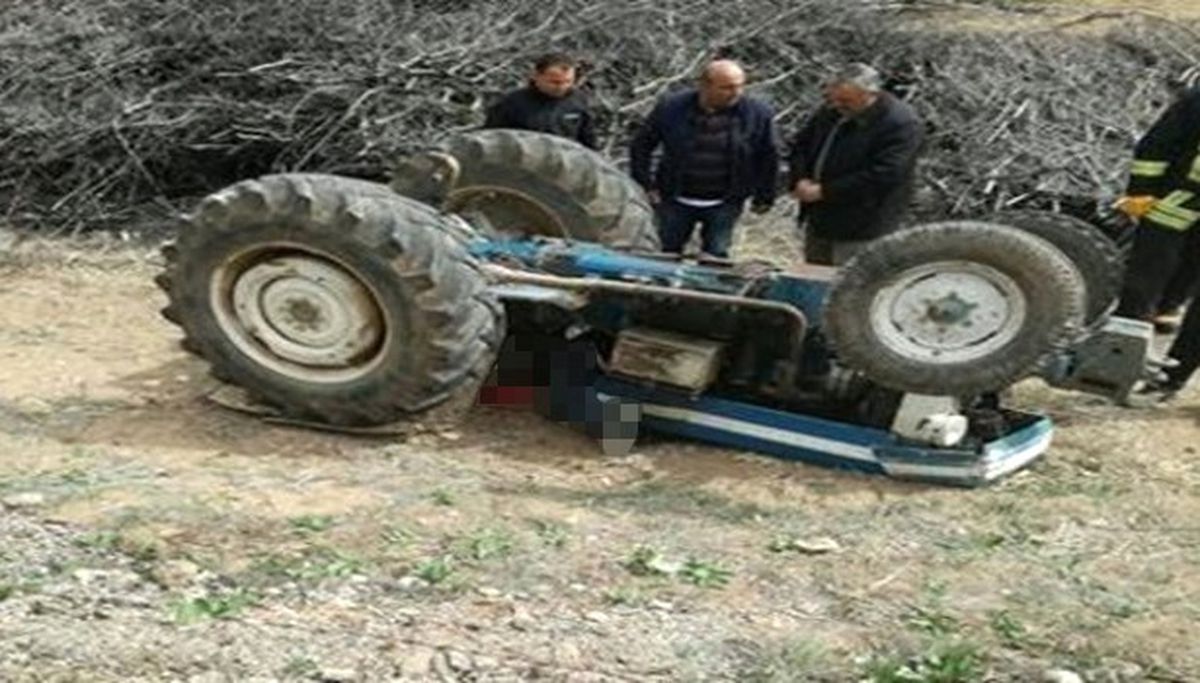 Akçadağ\'da Traktör Devrildi: 1 Ölü