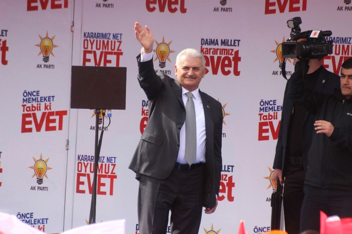 Başbakan Binali Yıldırım Düzce\'de Konuştu