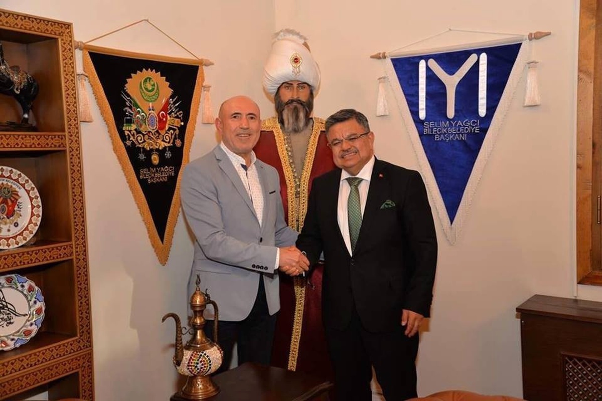 Başkan Yağcı, İller Bankası Bölge Müdürü Karaçam ile Bir Araya Geldi