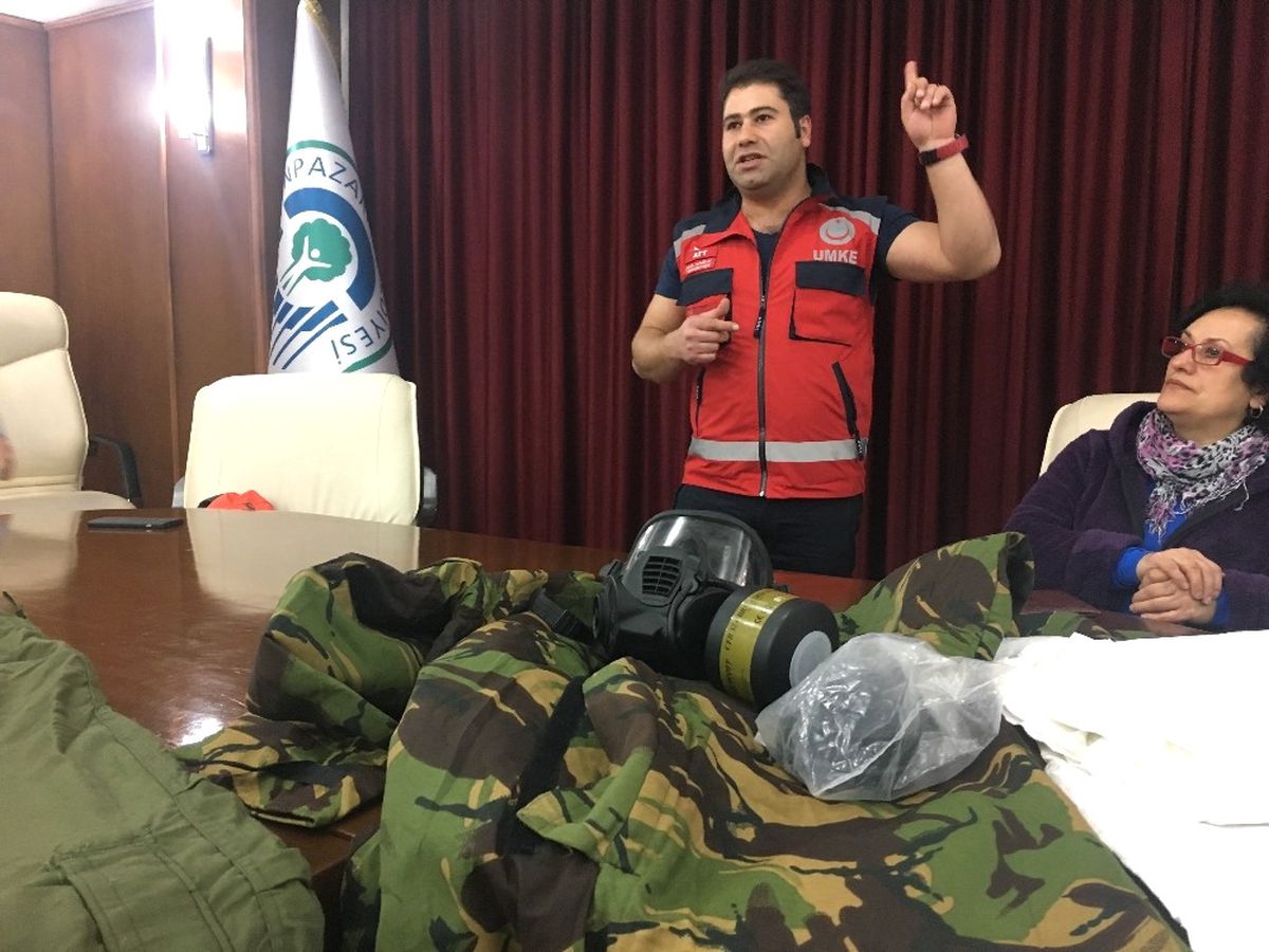 Dak Ekibi Kbrn Eğitimi Aldı