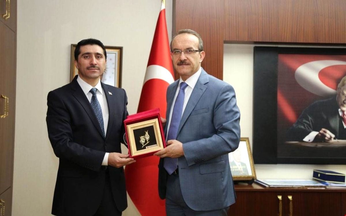 Defterdar Yumuşak\'tan Vali Yavuz\'a Ziyaret