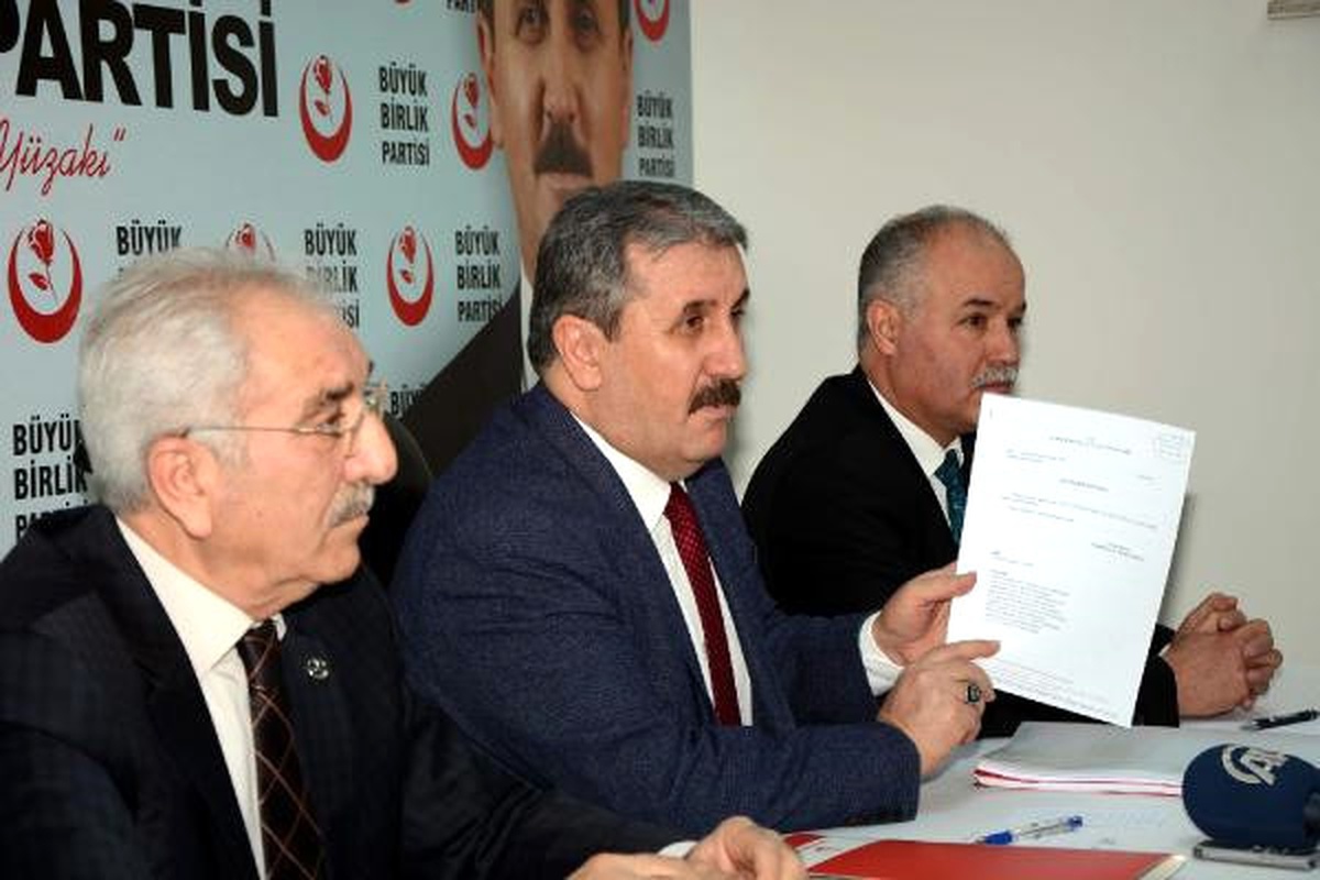 Destici: Büyük Birlik Partisi \'Evet\' Demeye Karar Vermiştir