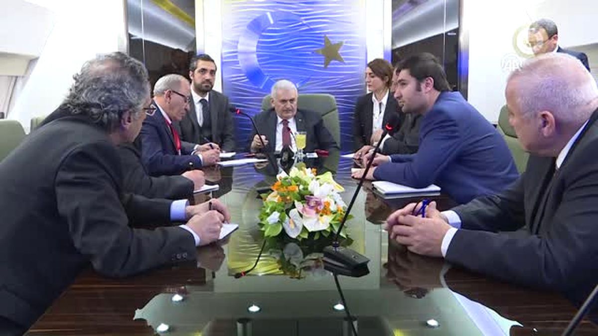 Dha Ankara - Başbakan Yıldırım, KKTC Dönüşü Uçakta Gazetecilerin Sorularını Yanıtladı