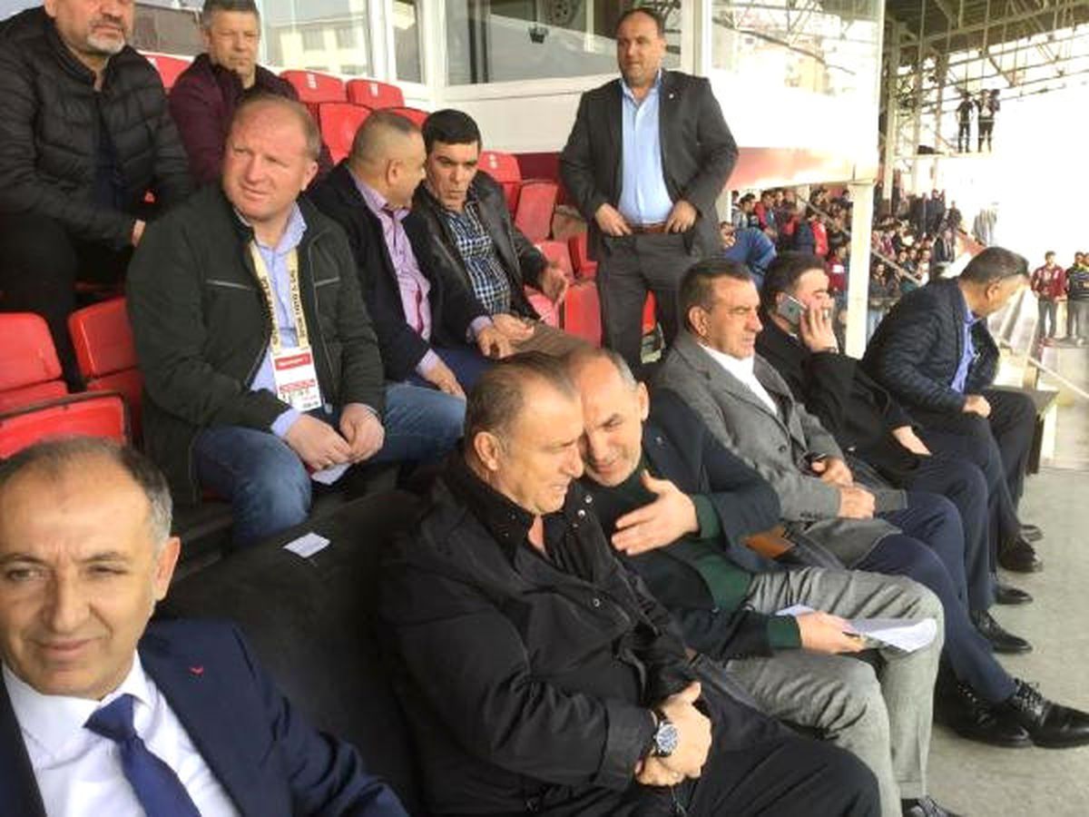 Fatih Terim, Kartalspor- Bayburt Maçını İzledi.
