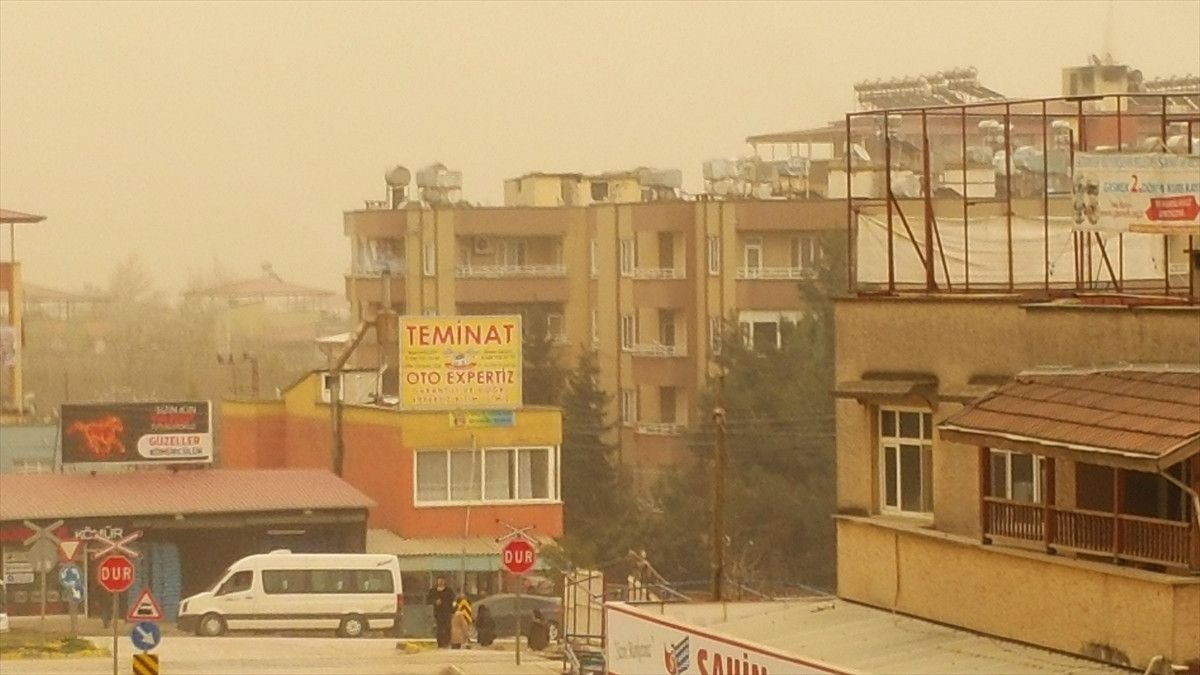 Gaziantep\'te Toz Bulutu