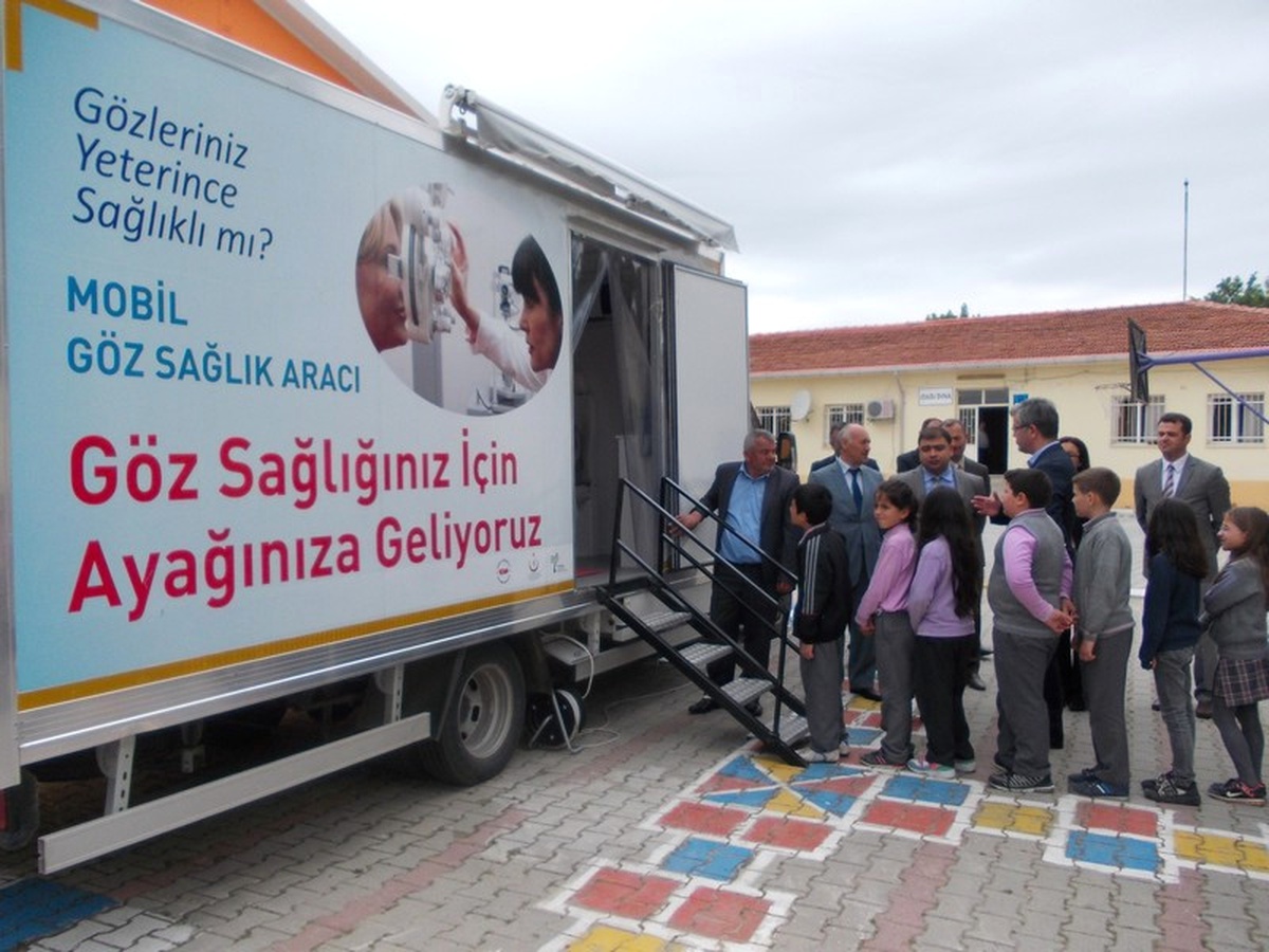 Göz Sağlığınız İçin Ayağınıza Geliyoruz" Projesi