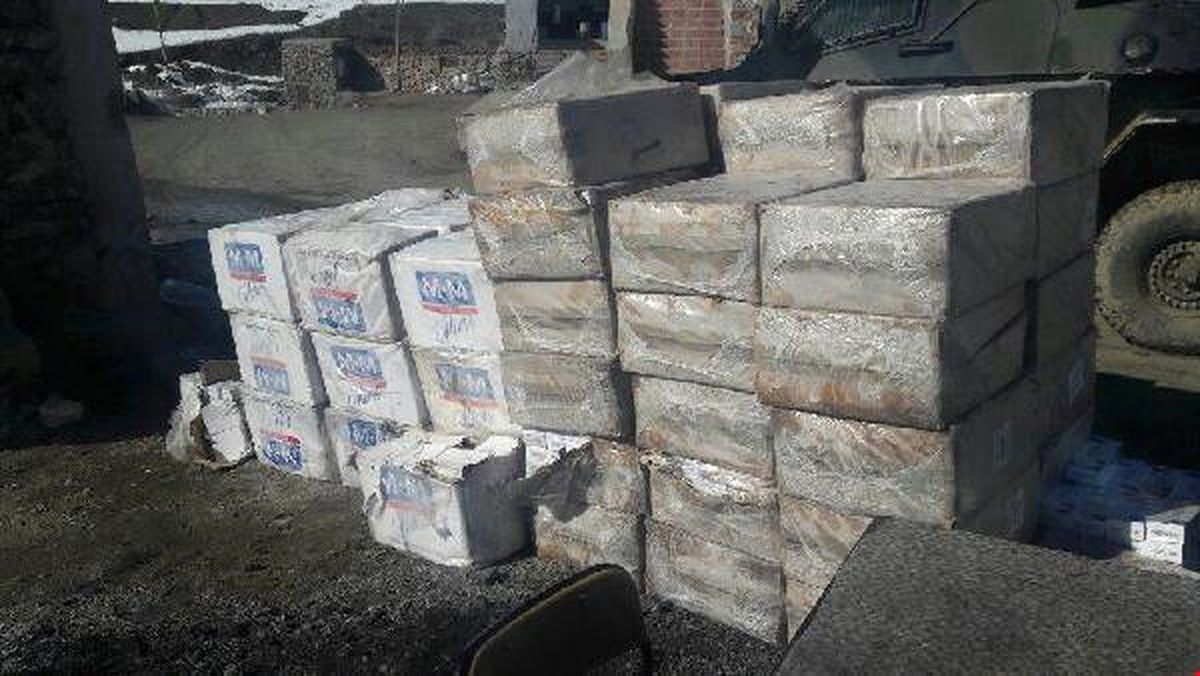 Hakkari\'de 40 Bin Paket Kaçak Sigara Ele Geçirildi
