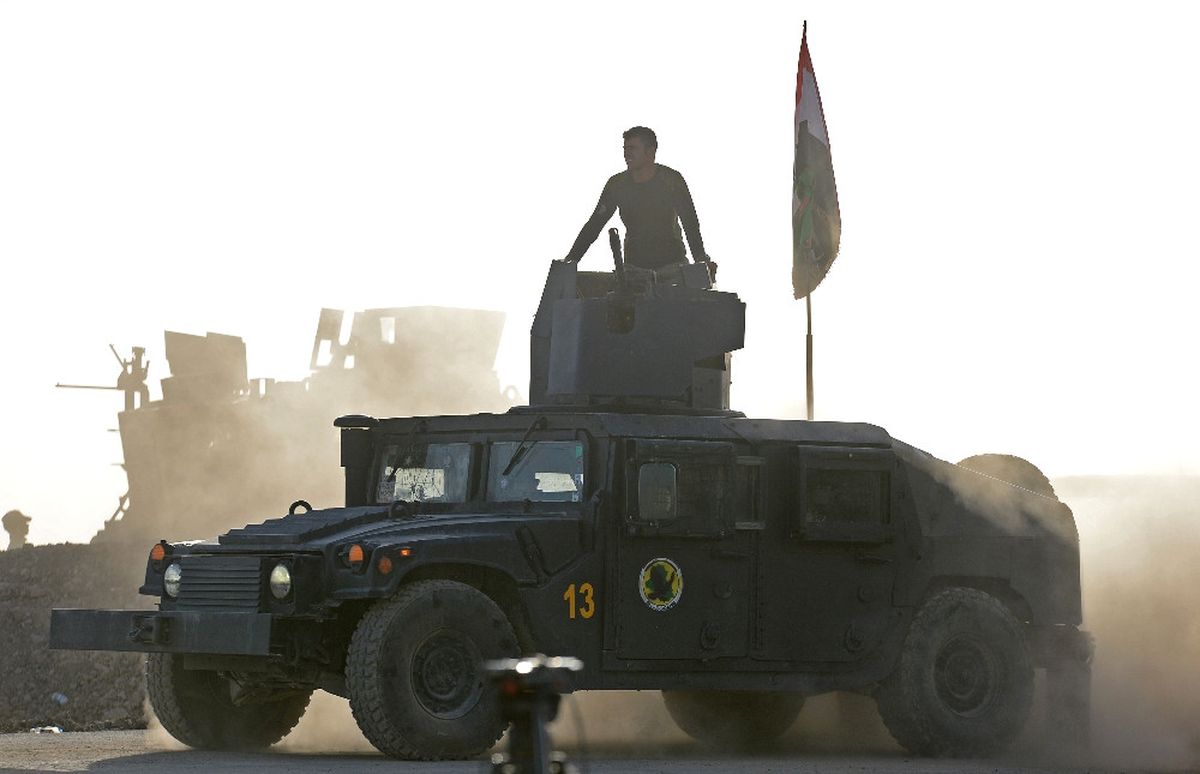 Irak Ordusu Ninova\'ya Ilerliyor