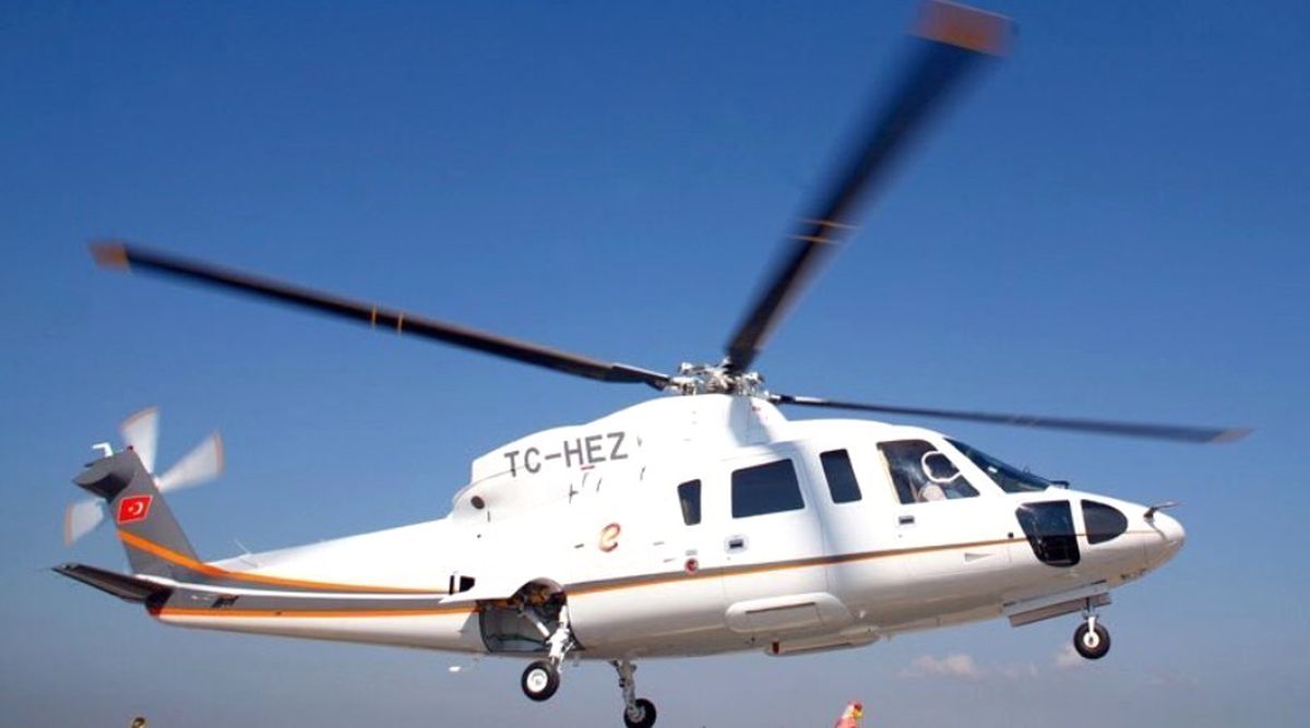 İşte Büyükçekmece\'de Düşen Helikopter