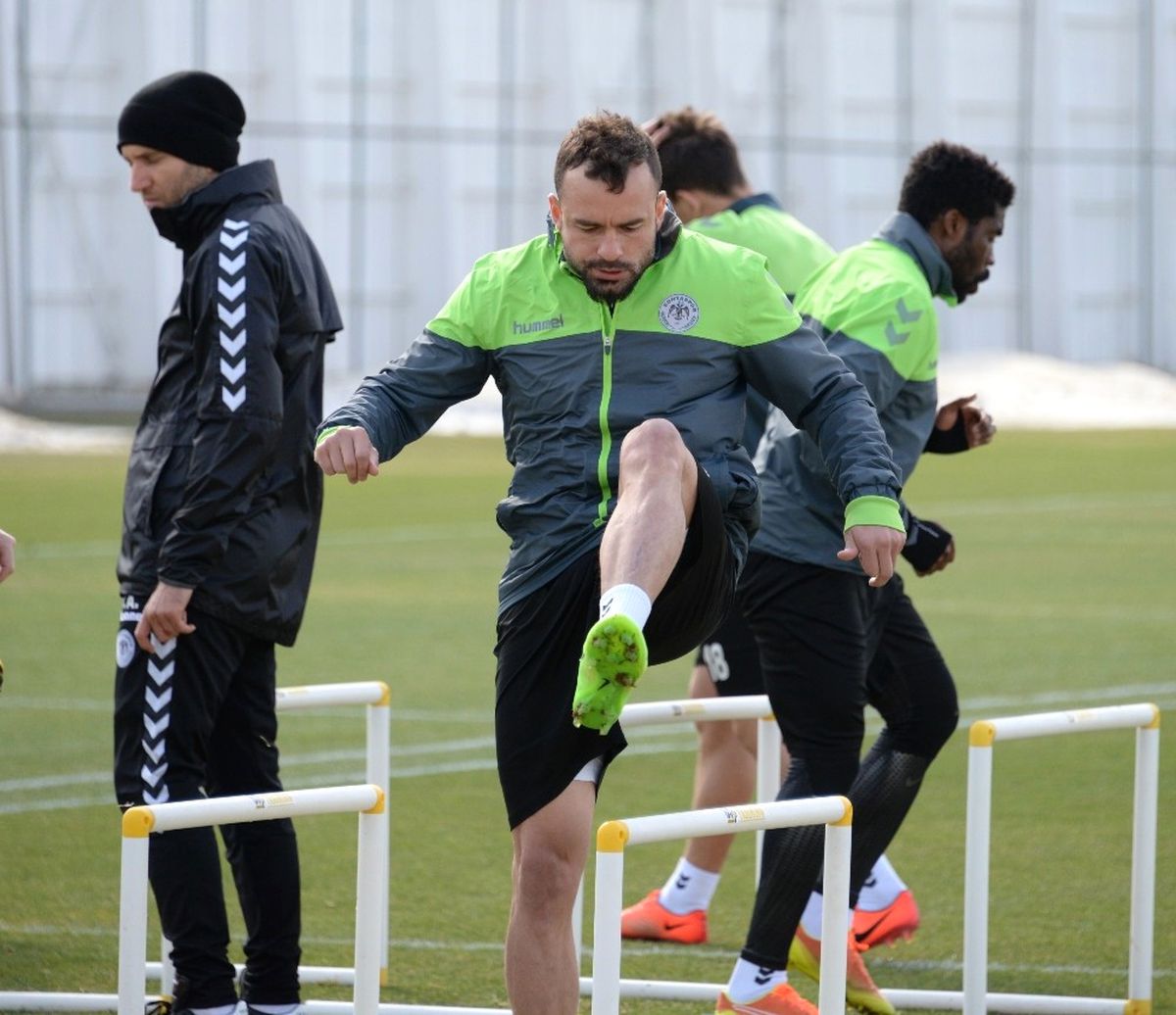 Konyaspor Taktik Çalıştı