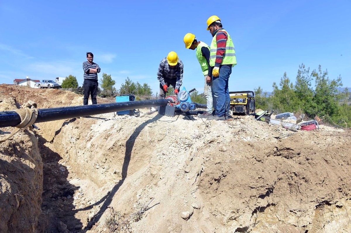 Manavgat\'ta İçme Suyu Hatları Yenileniyor