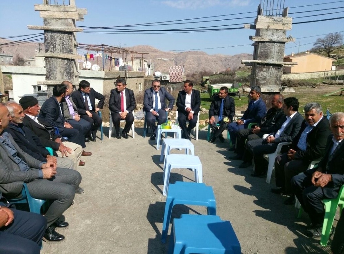 Saklı Köyünde Taziye Evinin Temeli Atıldı