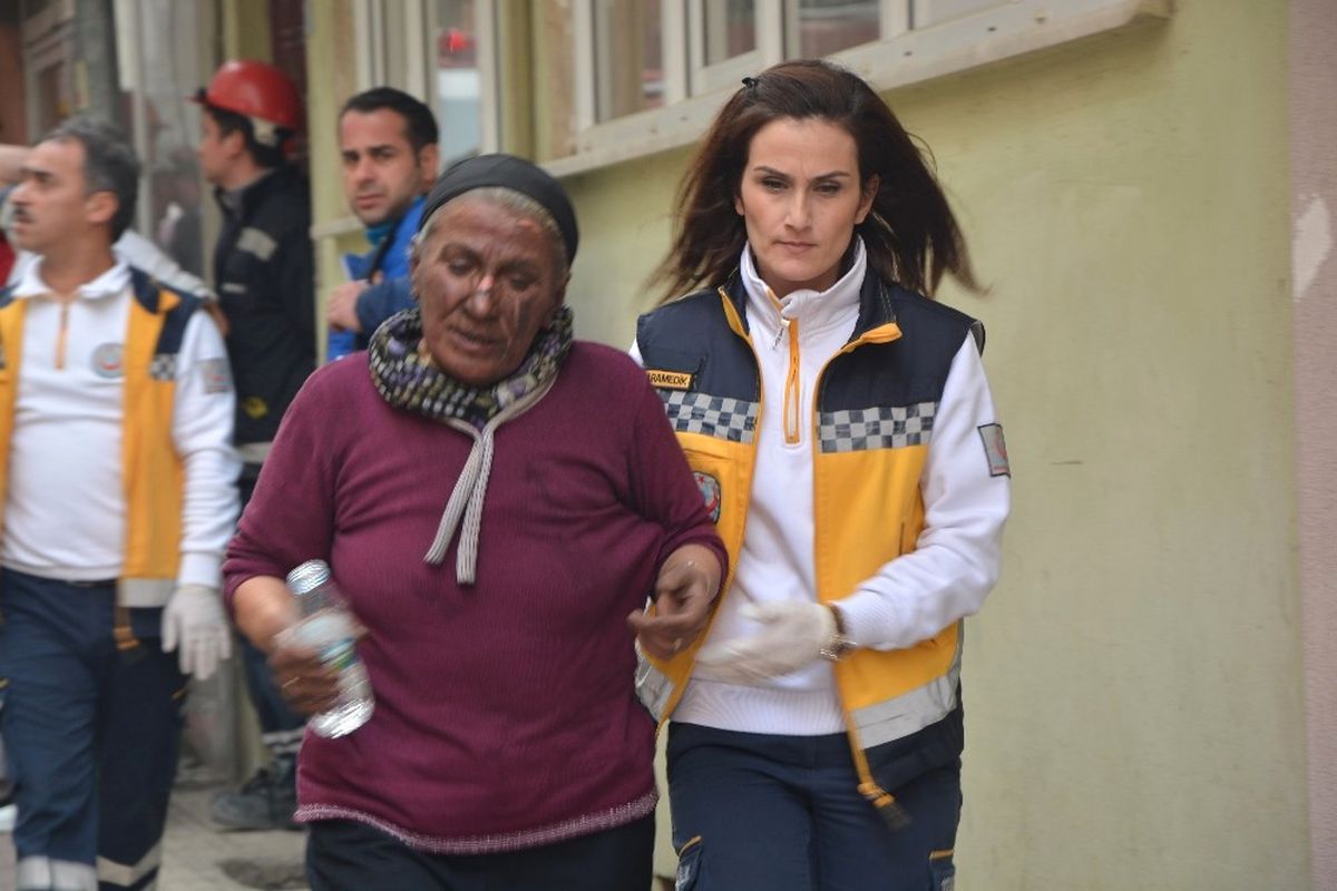 Sinop\'ta Yangın Yürekleri Ağza Getirdi