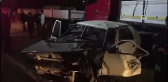 Trafik Kazası: 1 Ölü