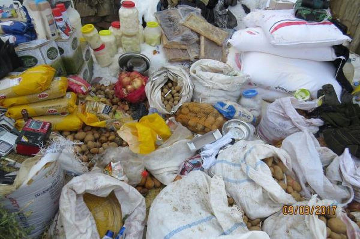 Tunceli\'de 750 Kilo Patlayıcı Bulundu (2)