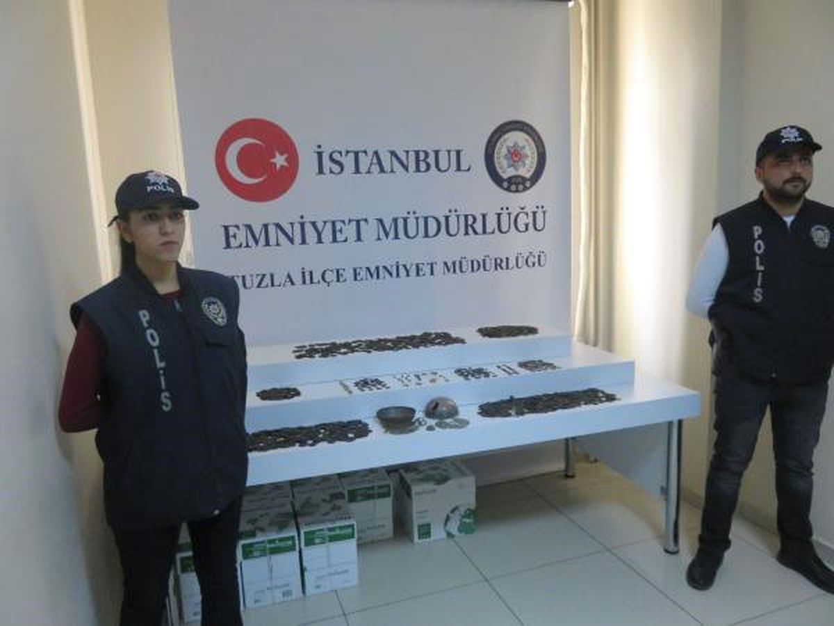 Tuzla\'da Tarihi Eser Operasyonu