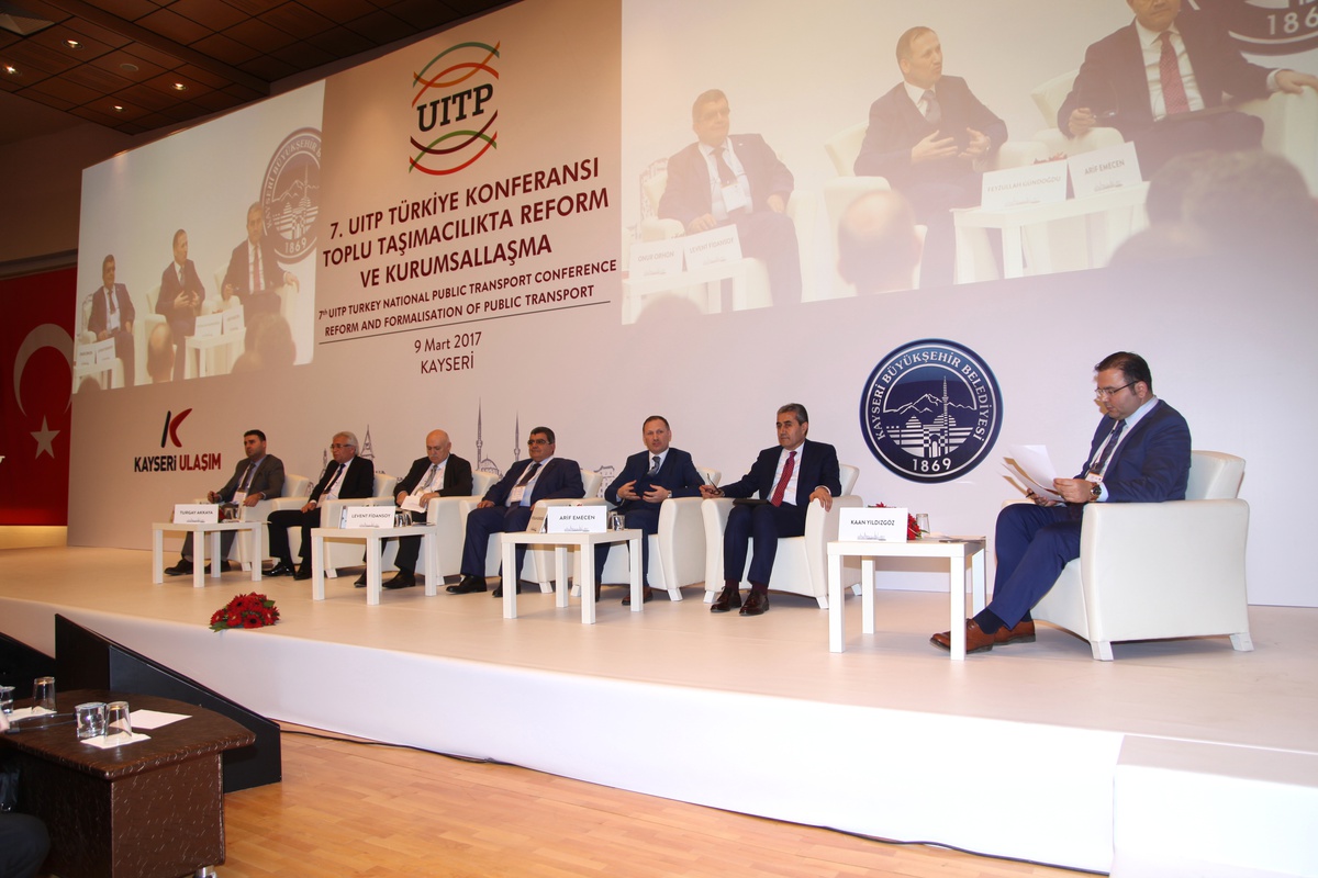 UITP7\'nci Türkiye Konferansı Kayseri\'de gerçekleşti