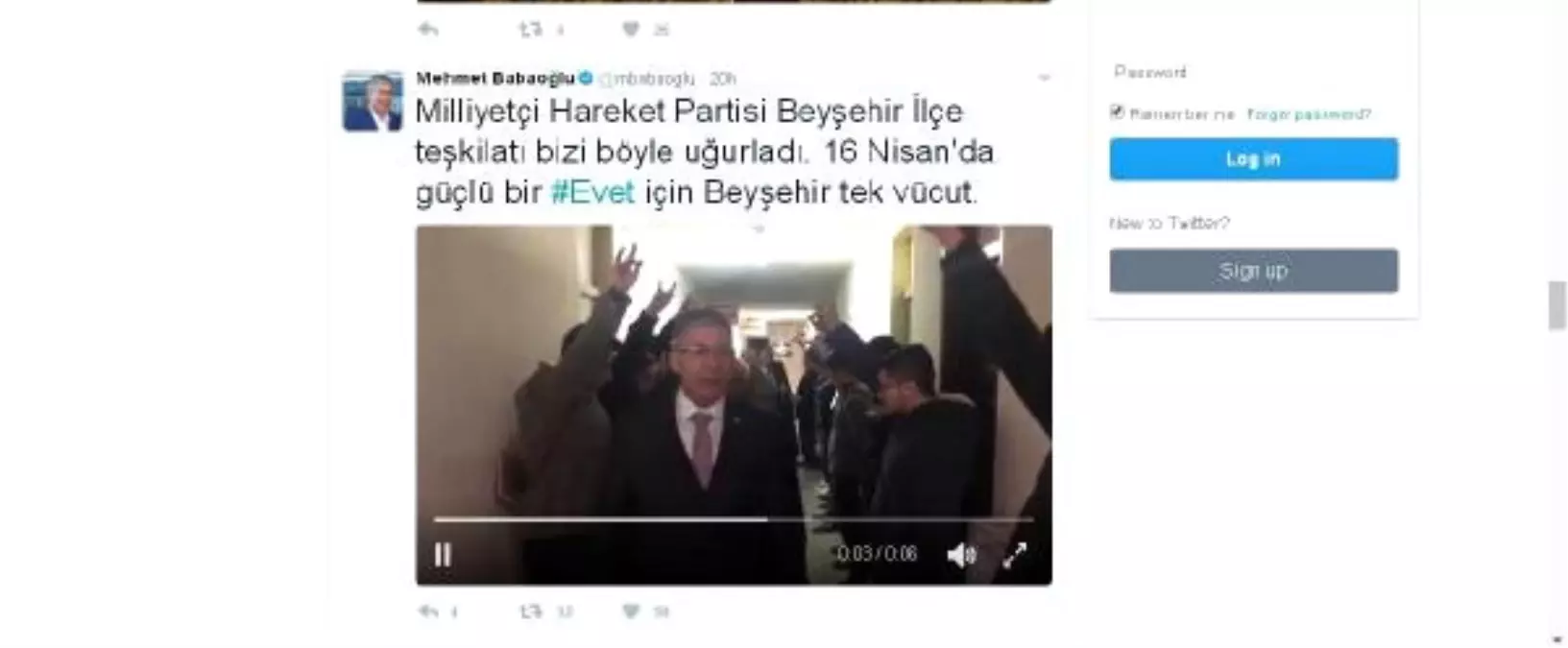 Ak Partili Babaoğlu\'nu, MHP\'liler \'Bozkurt\' Selamı ile Karşıladı