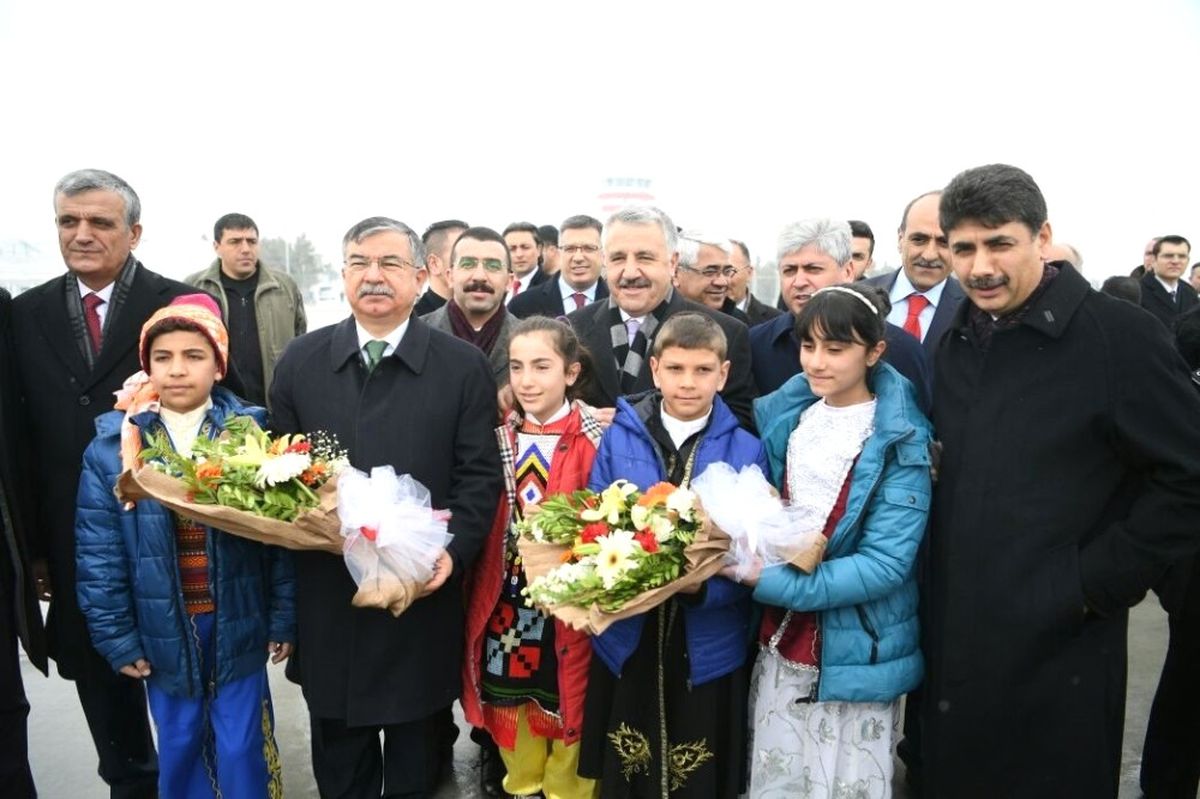 Bakan Ahmet Arslan ve İsmet Yılmaz Kars\'ta