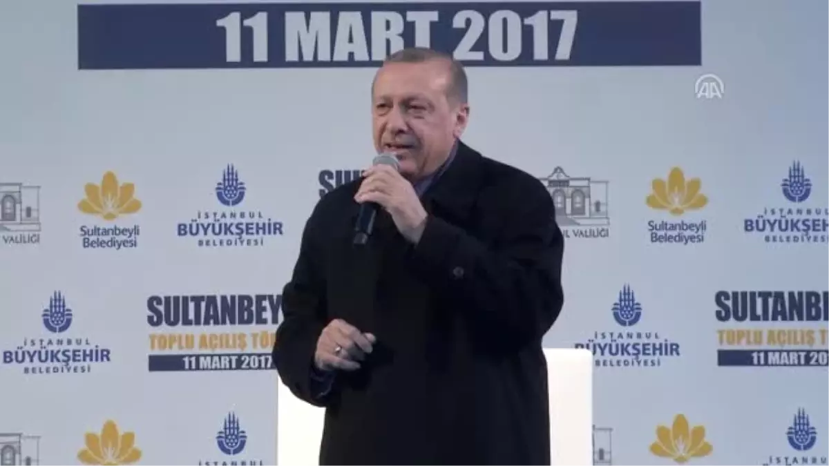 Erdoğan: "Biz Sözümüzü Bugüne Kadar Hep Milletimize Söyledik"